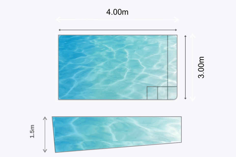 Kiwi Dream 4 pool plan