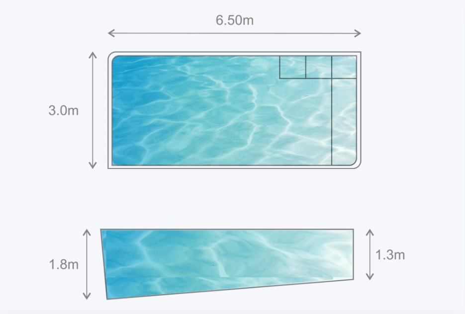 Kiwi Dream 6 pool plan