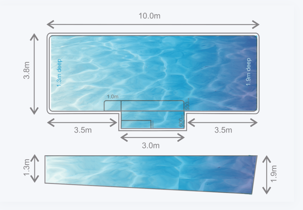 Kiwi Estate 10 pool plan