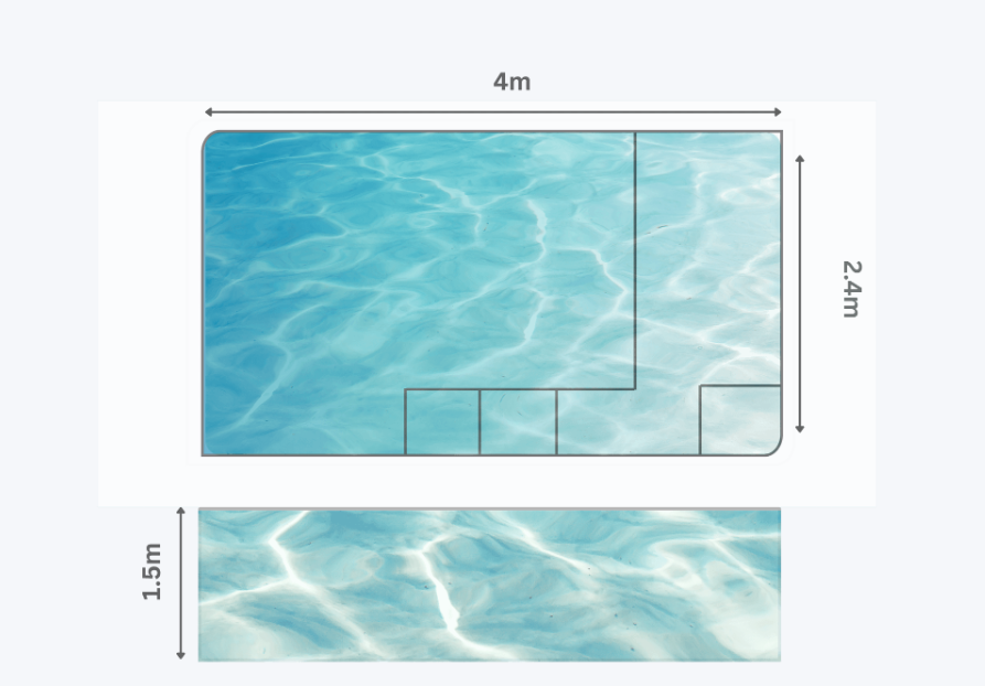 Kiwi Urban 4 pool plan