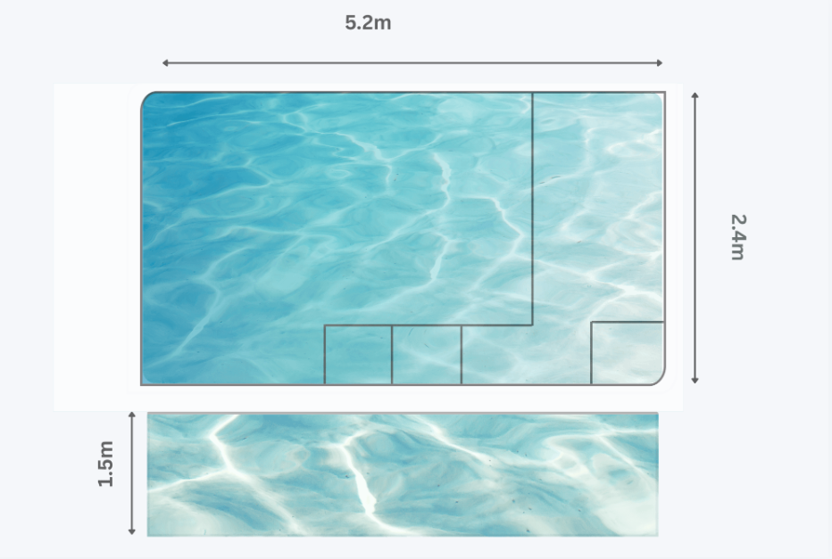 Kiwi Urban 5 pool plan